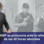 El CNSP se pronuncia ante reforma de las cuarenta horas laborales
